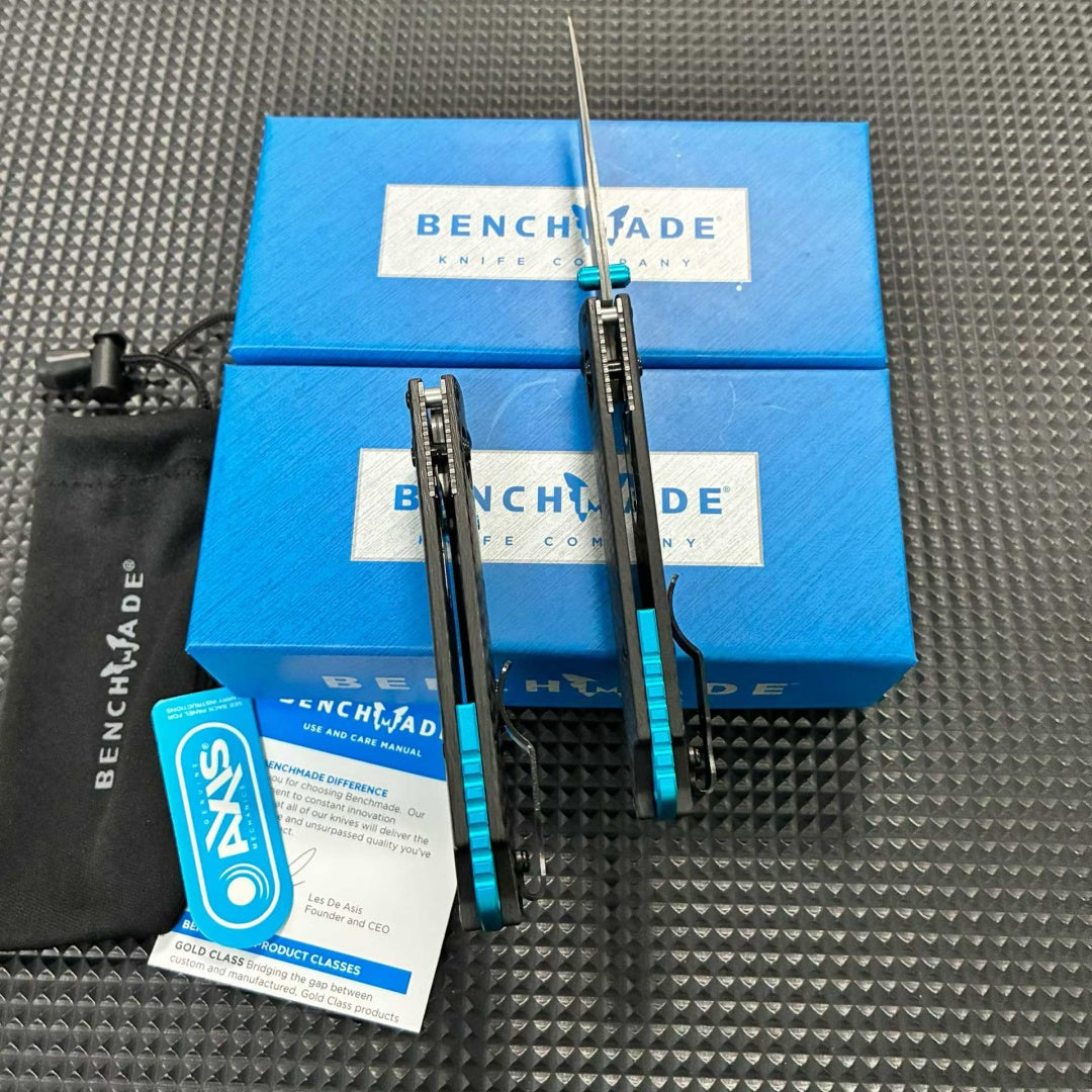 Benchmade Butterfly 535-3 Carbon Fiber Damascus