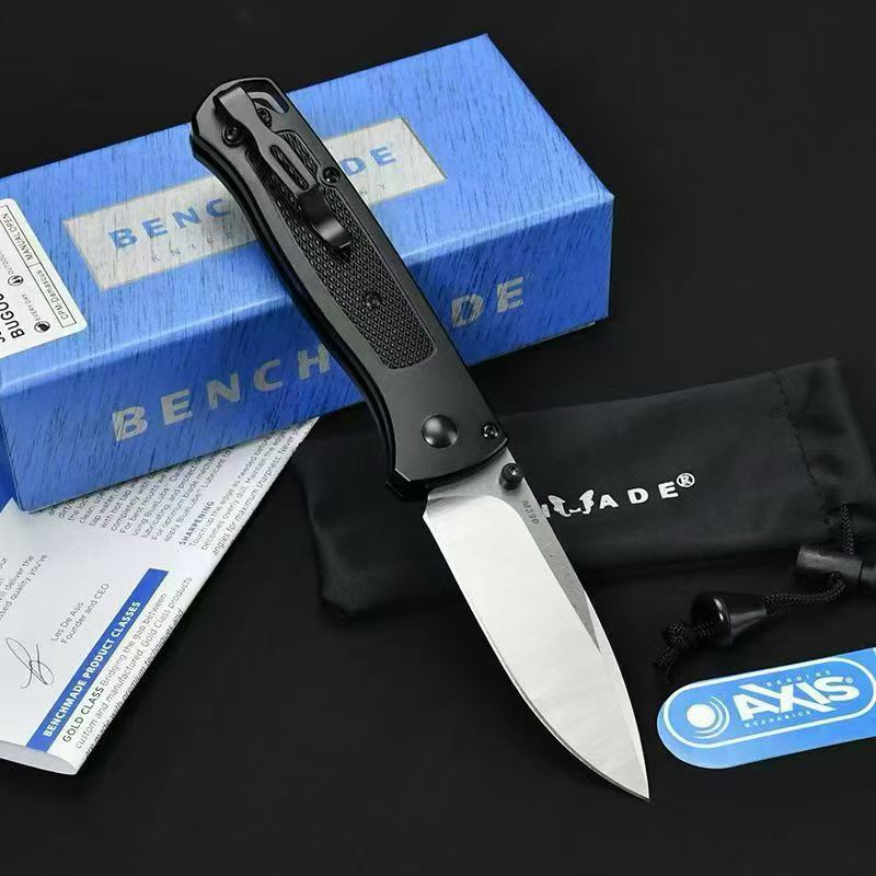 BM 535 Classic Tactical Knife, Camping Survival Pocket Knife, EDC Self‑Defense Tool