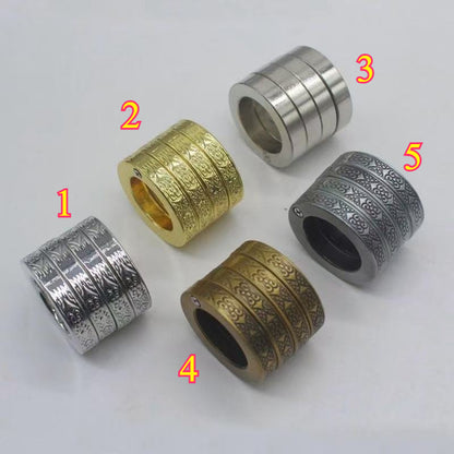 ZINC ALLOY FOLDING BRASS KNUCKLES SELF-DEFENSE TOOL