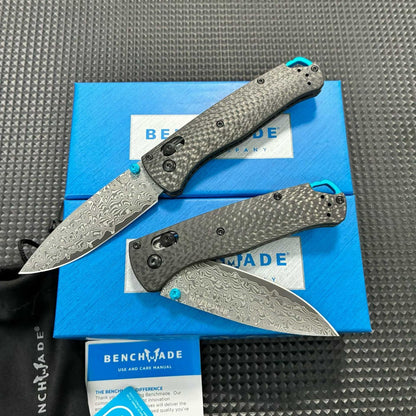 Benchmade Butterfly 535-3 Carbon Fiber Damascus