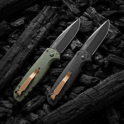 4300BK-02 CLA Utility Button Lock Folding Knife