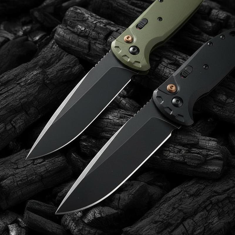 4300BK-02 CLA Utility Button Lock Folding Knife