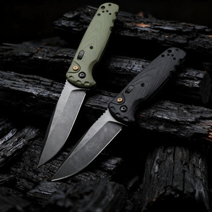 4300BK-02 CLA Utility Button Lock Folding Knife