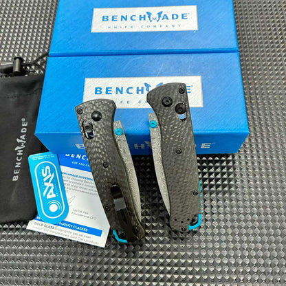 Benchmade Butterfly 535-3 Carbon Fiber Damascus
