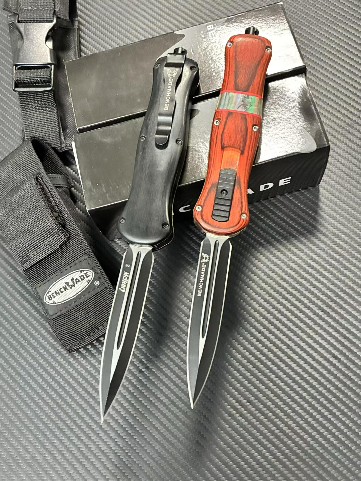 BM A109 Classic Tactical Knife, Camping Survival Pocket Knife, EDC Self‑Defense Tool