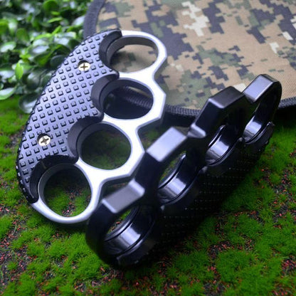 Self-Defense Broken Window Solid Brass Knuckle Duster