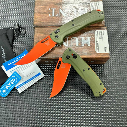 Butterfly 15535 Folding Knife, Green G10 Handle