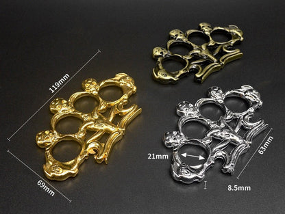 mix Goat Skull knuckle duster 5