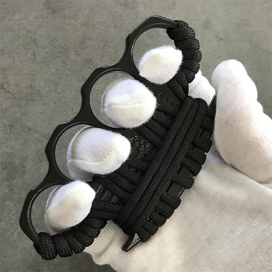 Non-slip Line Knuckle Duster Self-Defense EDC Tool