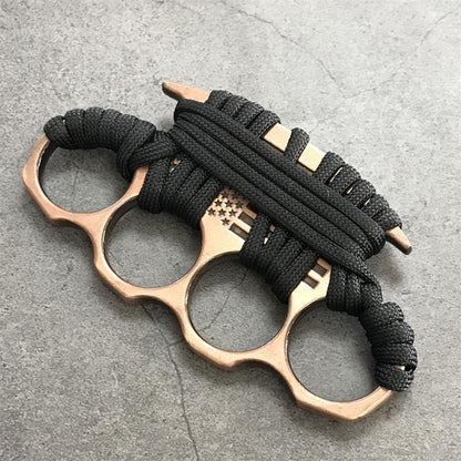 Non-slip Line Knuckle Duster Self-Defense EDC Tool