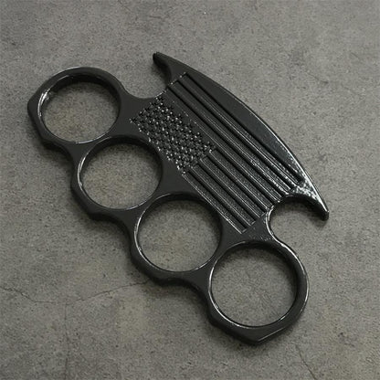 Non-slip Line Knuckle Duster Self-Defense EDC Tool