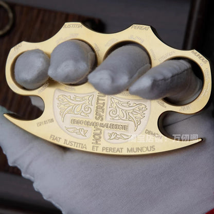 The Third Generation Brass Constantine Knuckle Duster, Hellblazer Four-Finger Knuckle Duster