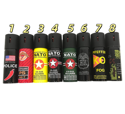Pepper Spray 40ml-110ml