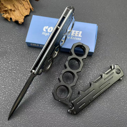 Knuckle style Tactical spring Assisted Open Folding Pocket Knife