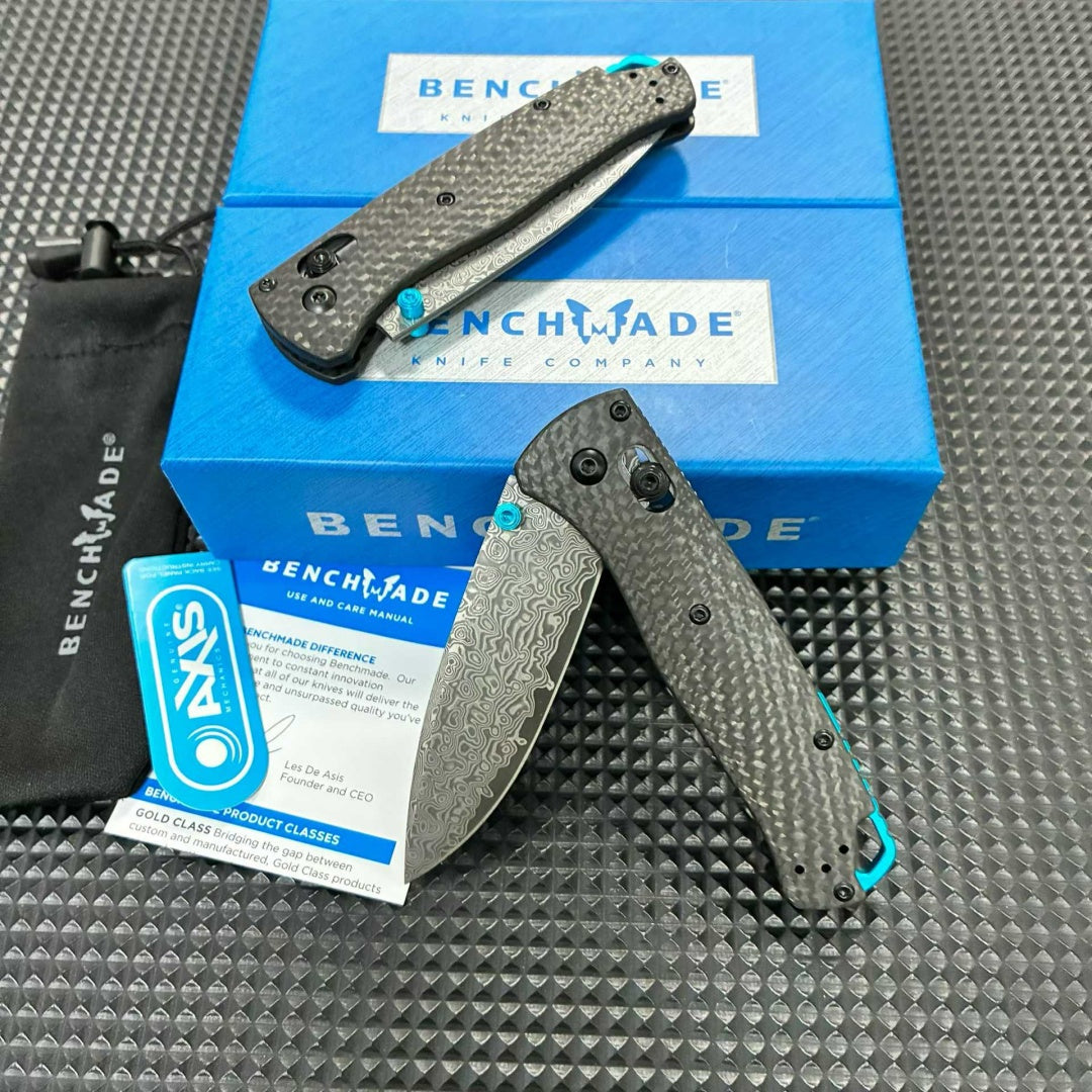 Benchmade Butterfly 535-3 Carbon Fiber Damascus