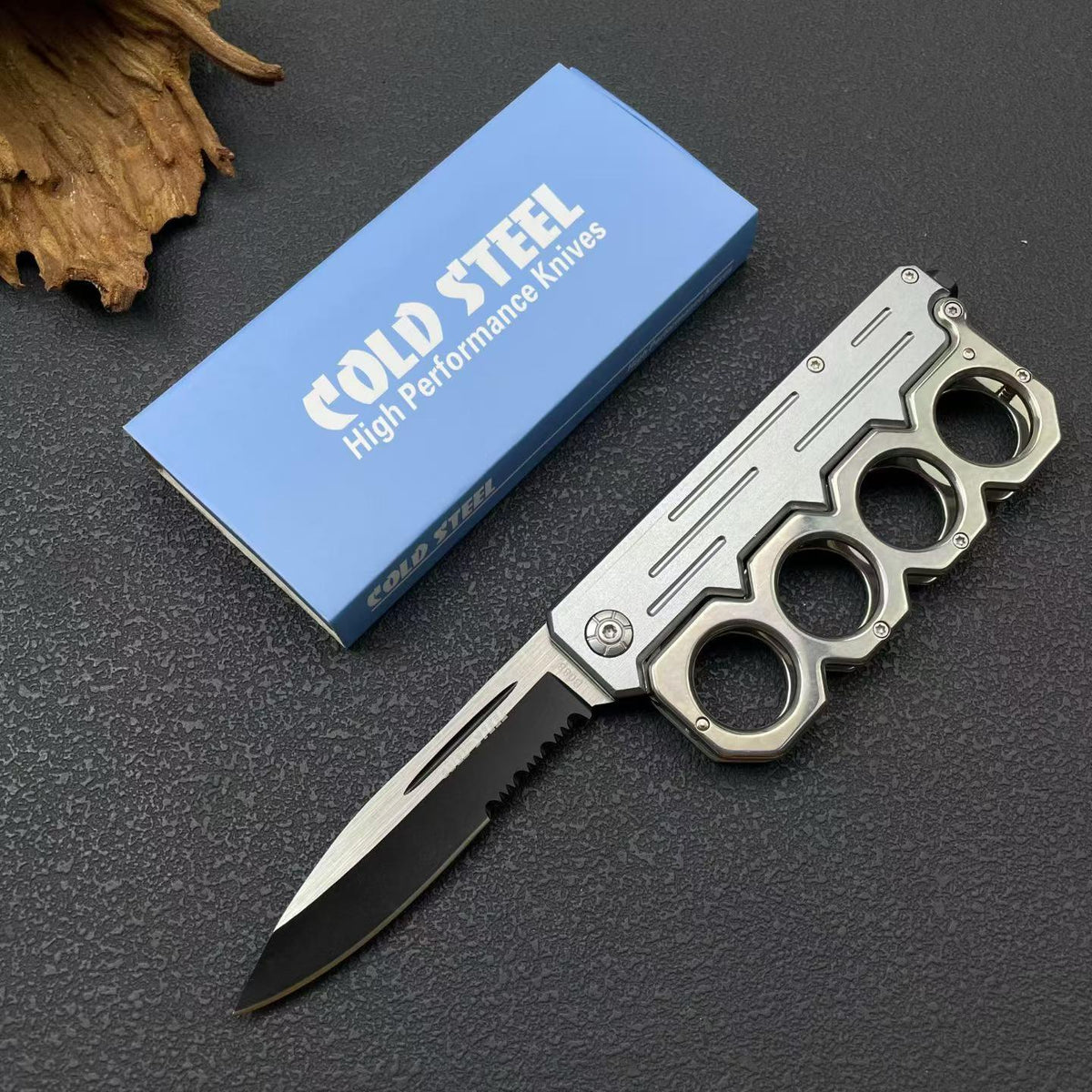 Knuckle style Tactical spring Assisted Open Folding Pocket Knife