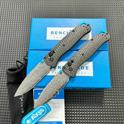 Benchmade Butterfly 535-3 Carbon Fiber Damascus