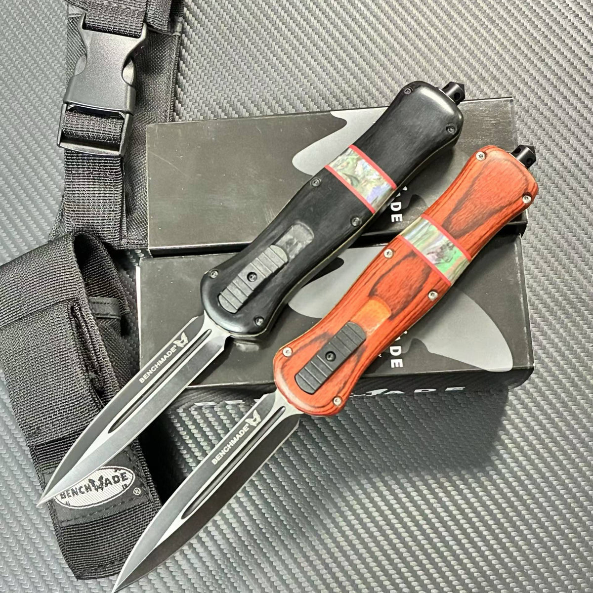 BM A109 Classic Tactical Knife, Camping Survival Pocket Knife, EDC Self‑Defense Tool