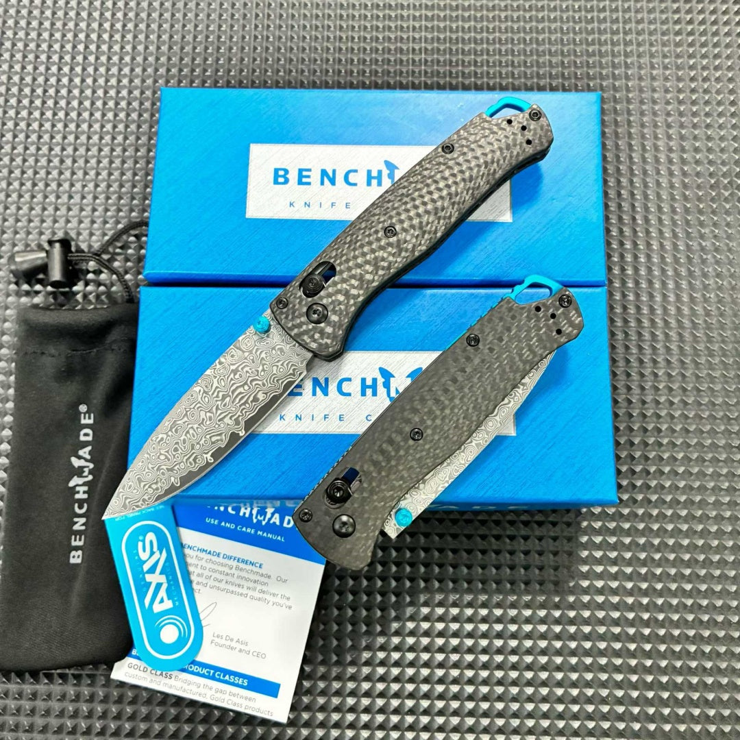 Benchmade Butterfly 535-3 Carbon Fiber Damascus