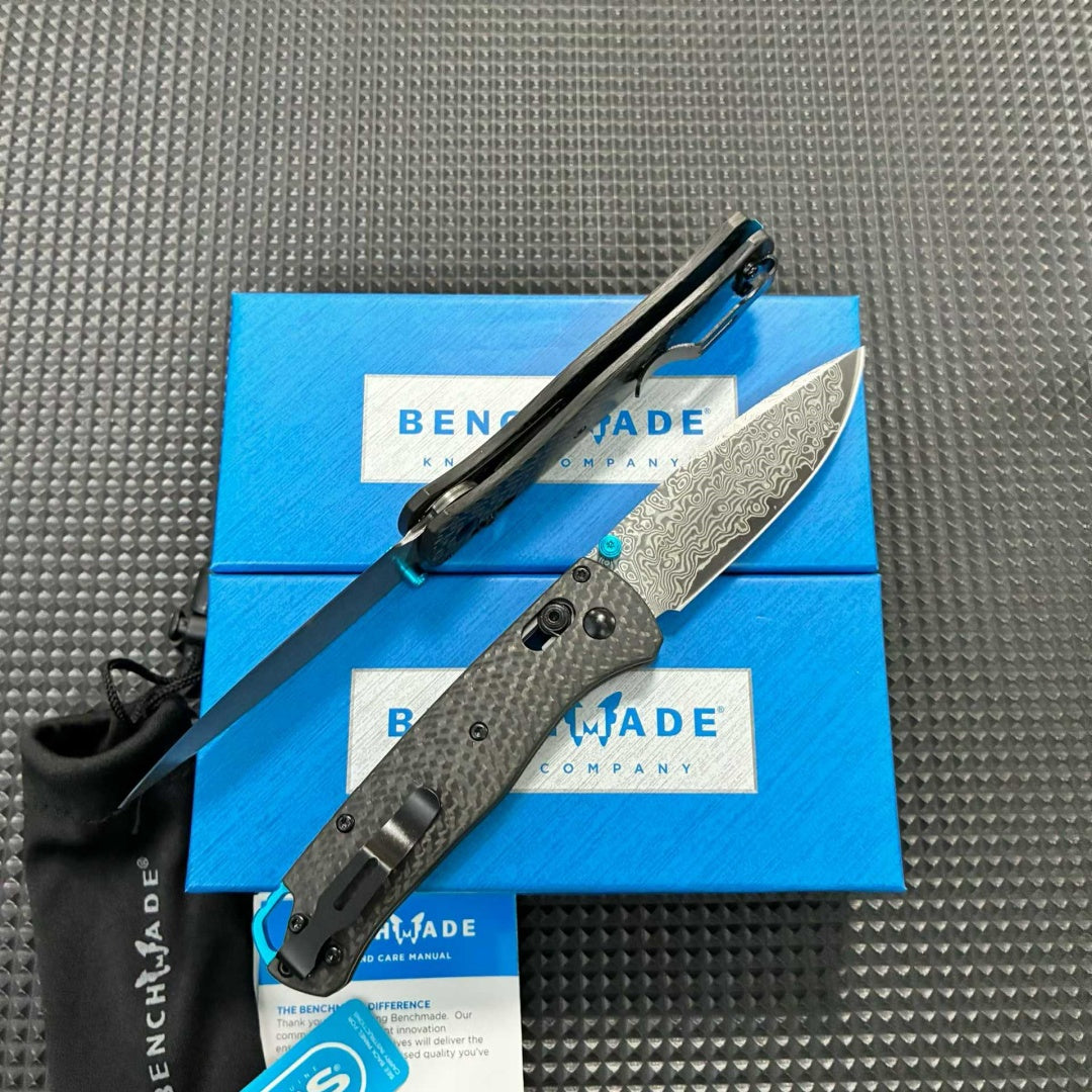 Benchmade Butterfly 535-3 Carbon Fiber Damascus