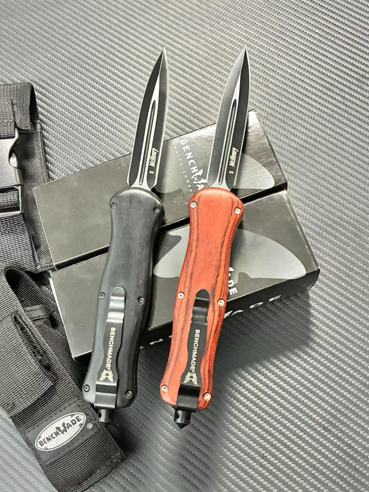 BM A109 Classic Tactical Knife, Camping Survival Pocket Knife, EDC Self‑Defense Tool