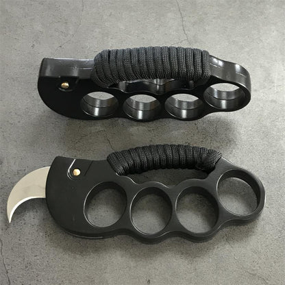 Portable Knuckle Knife Self-defense EDC Tool